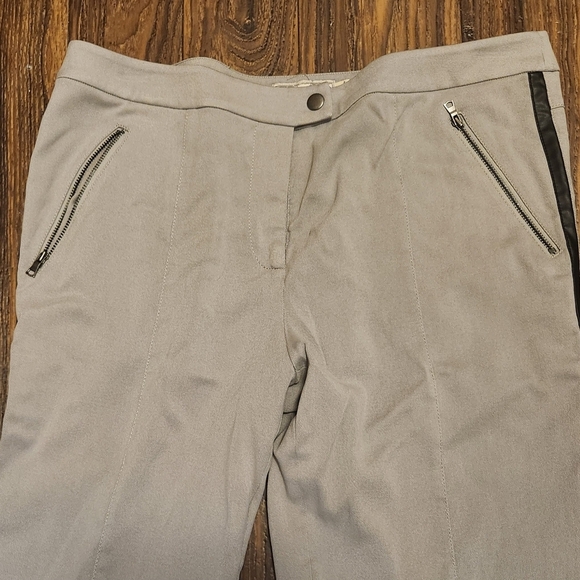 GoSilk 100% SILK Light Gray Pants Sz 12 Washable - Picture 9 of 10